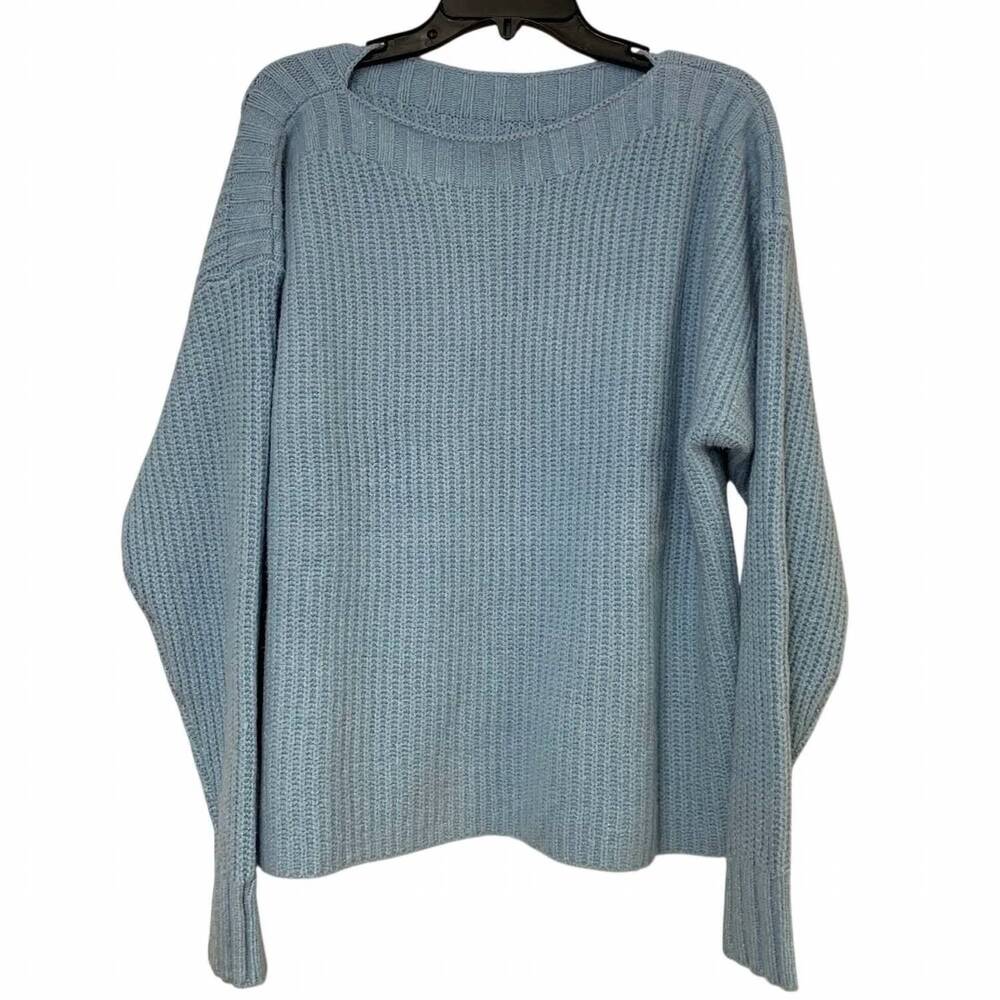NEW EDDIE BAUER women's alpine route essentials crew neck knit sweater in light